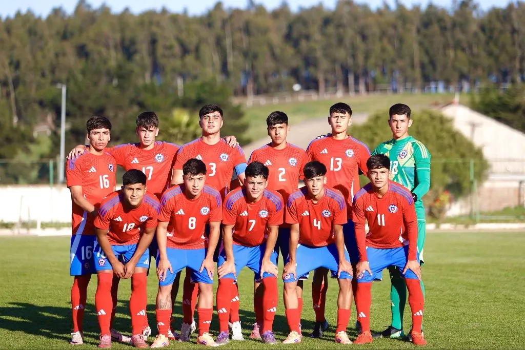 Chile Sub 17 se sigue preparando para el Mundial de Qatar. Imagen: La Roja