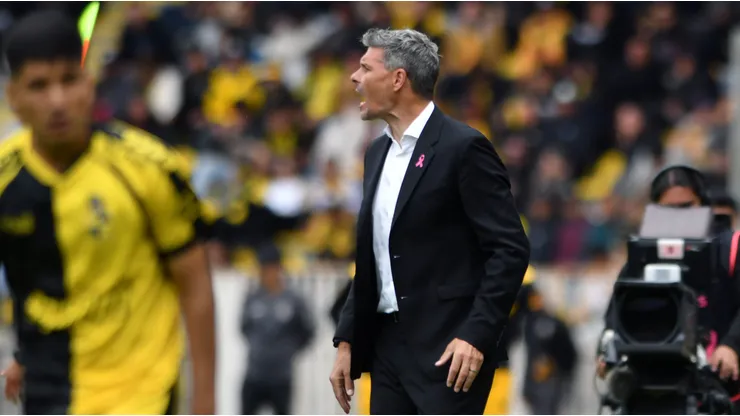 La clara molestia de Ortiz tras la derrota de Colo Colo con Coquimbo.