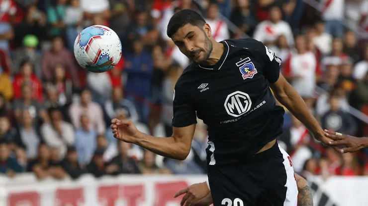 Nicolás Blandi no lo pasa bien en Colo Colo.