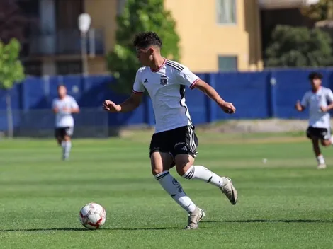 Anotó un triplete, hizo un golazo y es figura de Colo Colo Fútbol Joven