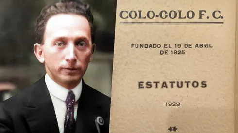 Estatutos de Colo Colo en 1929.