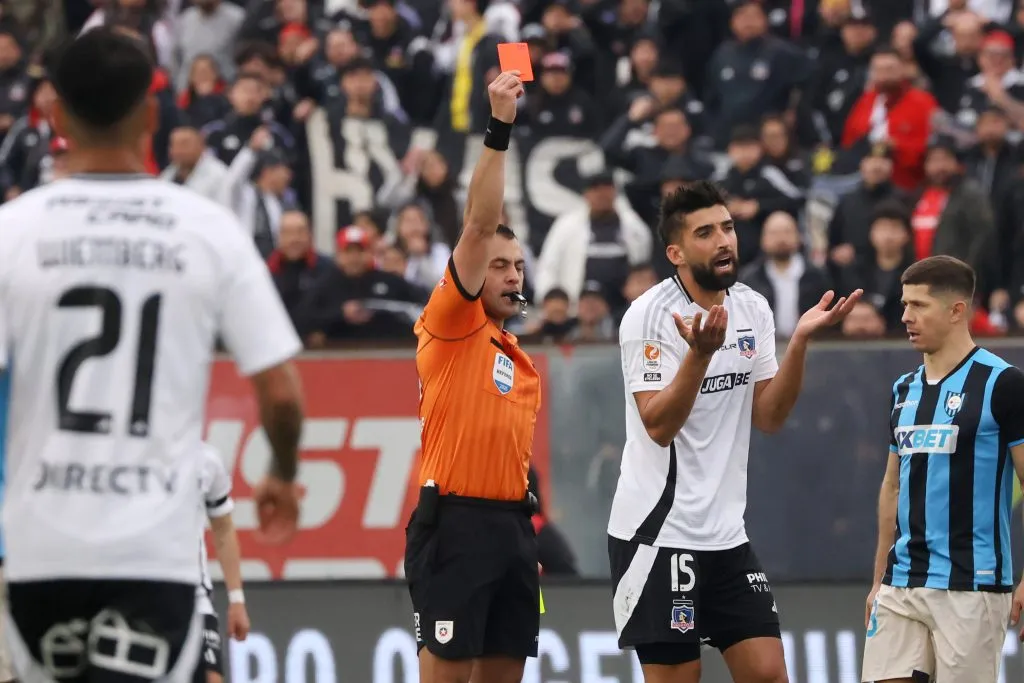 Diego Flores volverá a arbitrar a Colo Colo por la Liga de Primera. Imagen: Jonnathan Oyarzun/Photosport
