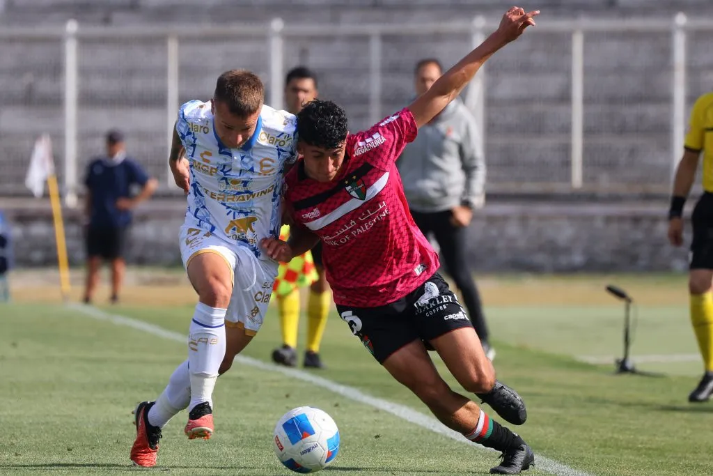 Palestino derrotó a Palestino en La Cisterna. Imagen: Jonnathan Oyarzun/Photosport