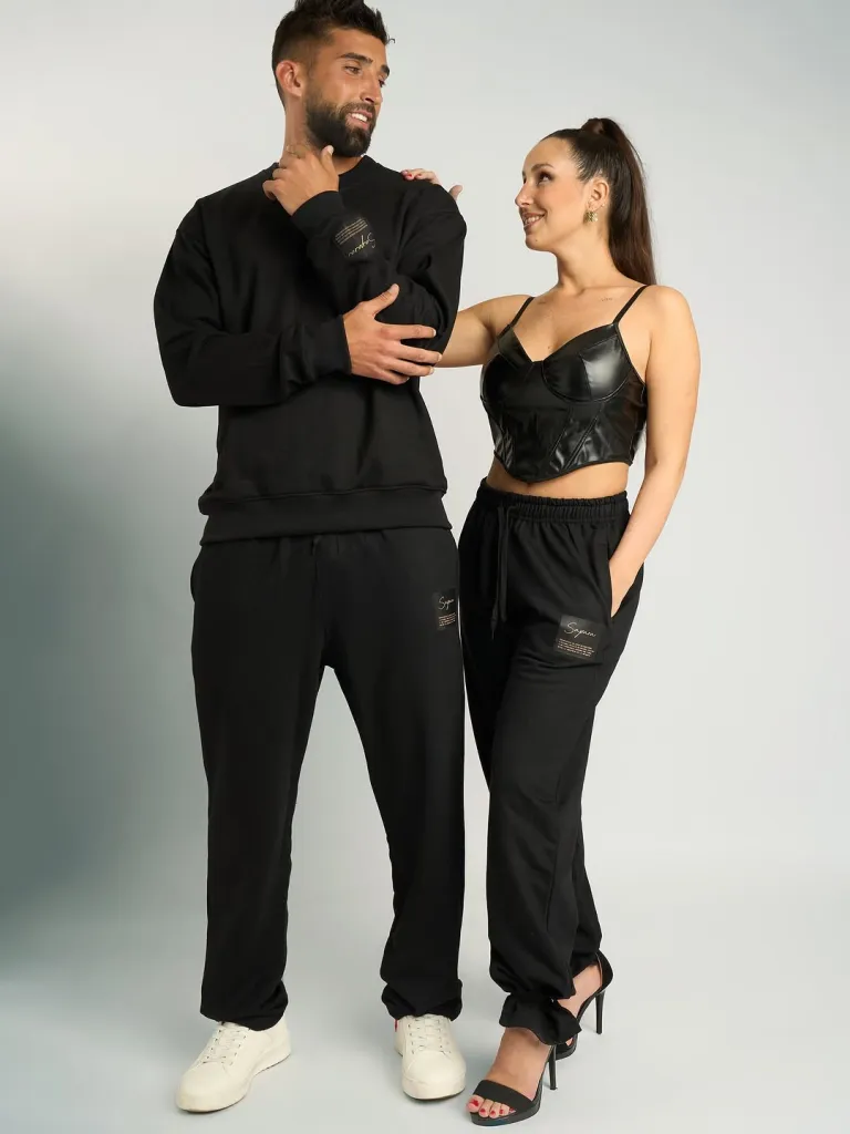 Emiliano Amor y Jobi Patane modelando la marca Sapara