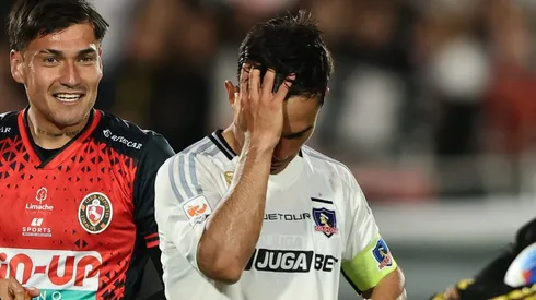 El profundo lamento de Vicente Pizarro tras el empate de Colo Colo ante Deportes Limache.