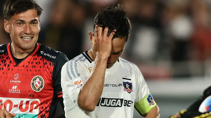 El profundo lamento de Vicente Pizarro tras el empate de Colo Colo ante Deportes Limache.