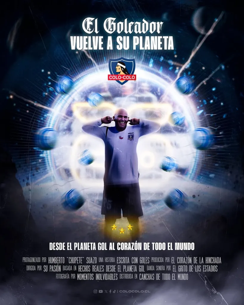 Colo Colo también se despidió de Humberto Suazo.