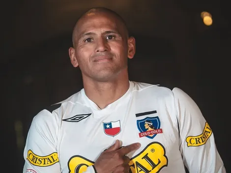 Chupete reacciona a los cánticos de la hinchada de Colo Colo