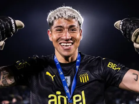 Brayan Cortés se acuerda de Colo Colo tras gritar campeón con Peñarol