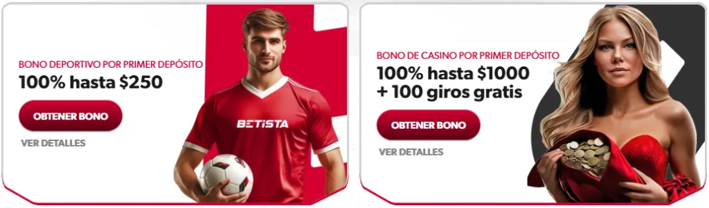 Betista bono de bienvenida