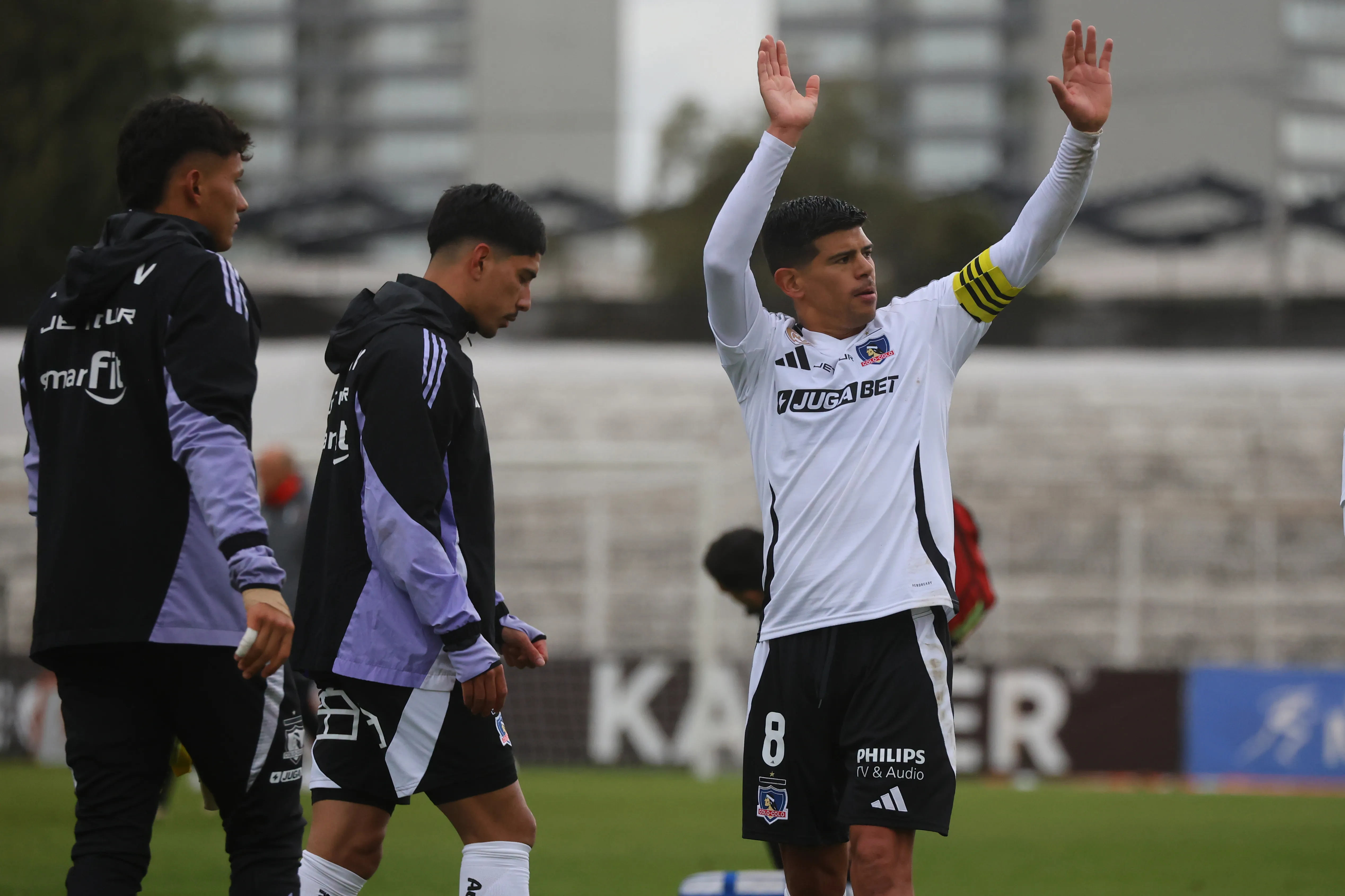 Esteban Pavez sostuvo conversación con el CSD Colo Colo por sus declaraciones. Imagen: Jonnathan Oyarzun/Photosport