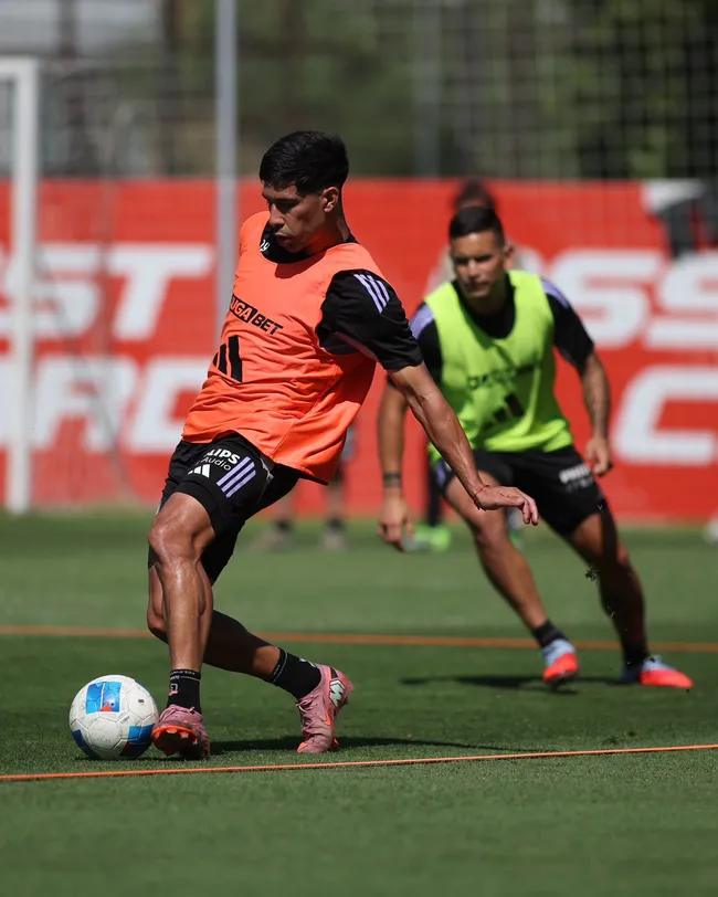 El Cacique disputa un nuevo amistoso ante Transandino de Los Andes en el Estadio Monumental. Foto: Colo Colo/Referencia.