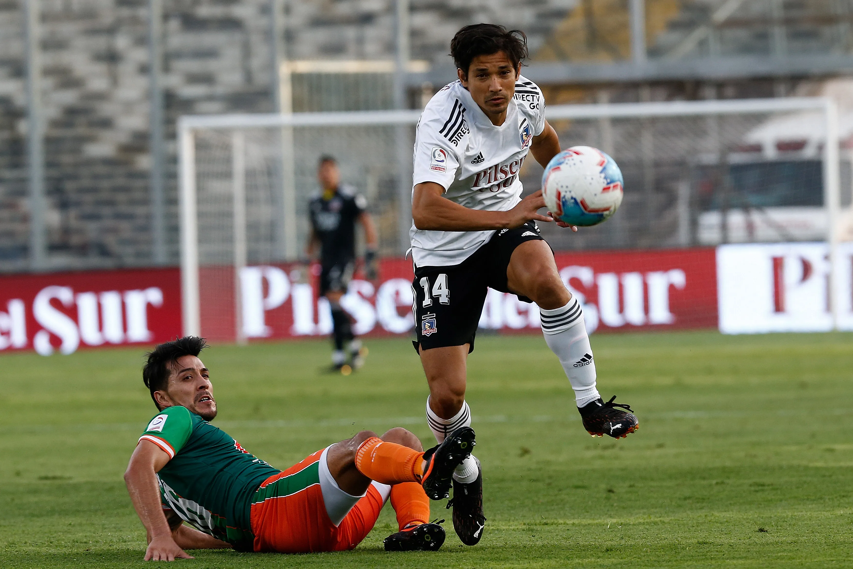 Matías Fernández en un partido ante Cobresal en 2021. Imagen: Marcelo Hernandez/Photosport