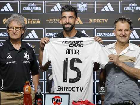 Amor revela conversación con dirigentes y DT de Colo Colo por su futuro