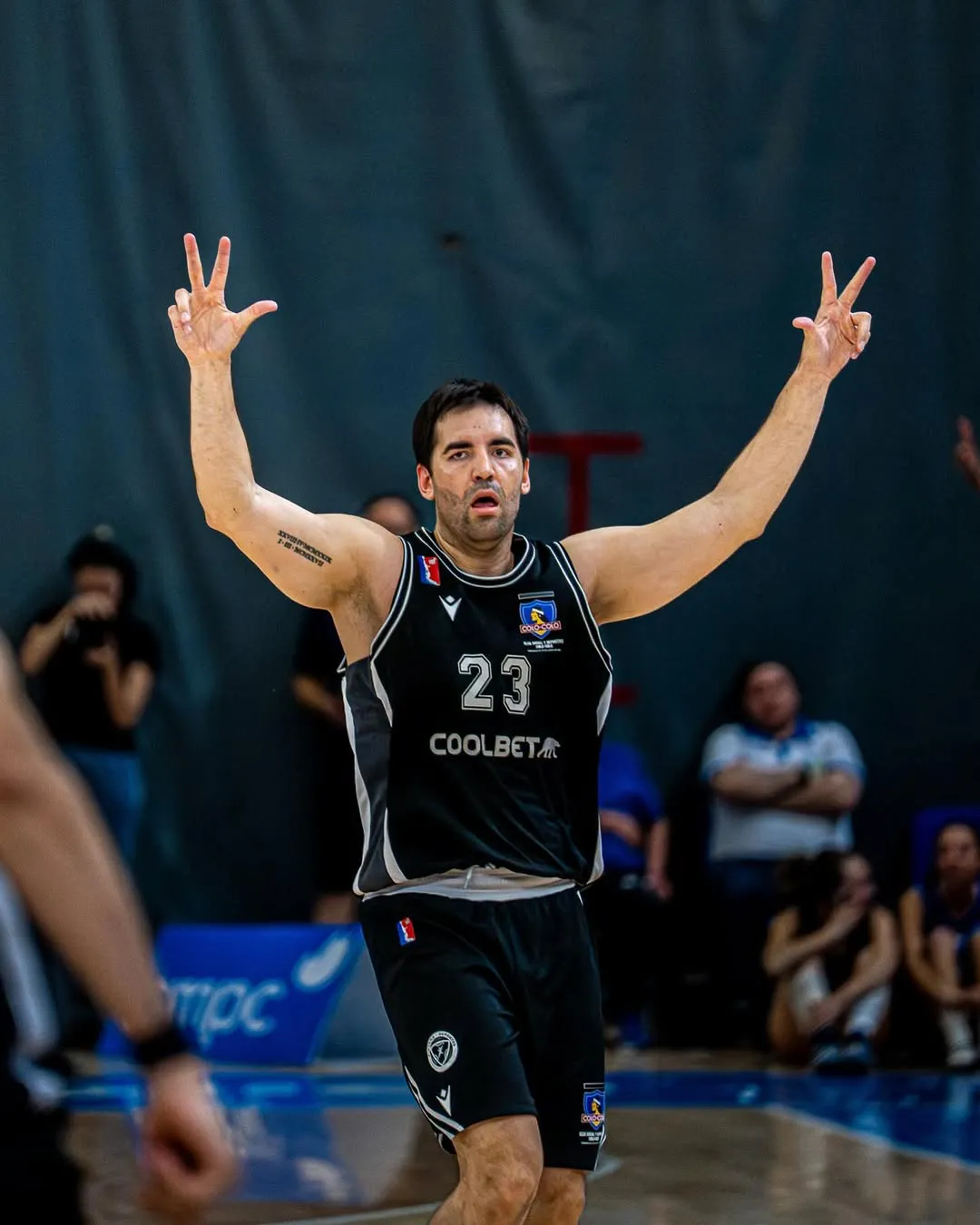 Jorge Schuler es uno de los jugadores históricos de Colo Colo Basquetbol. Foto: CSD Colo Colo.