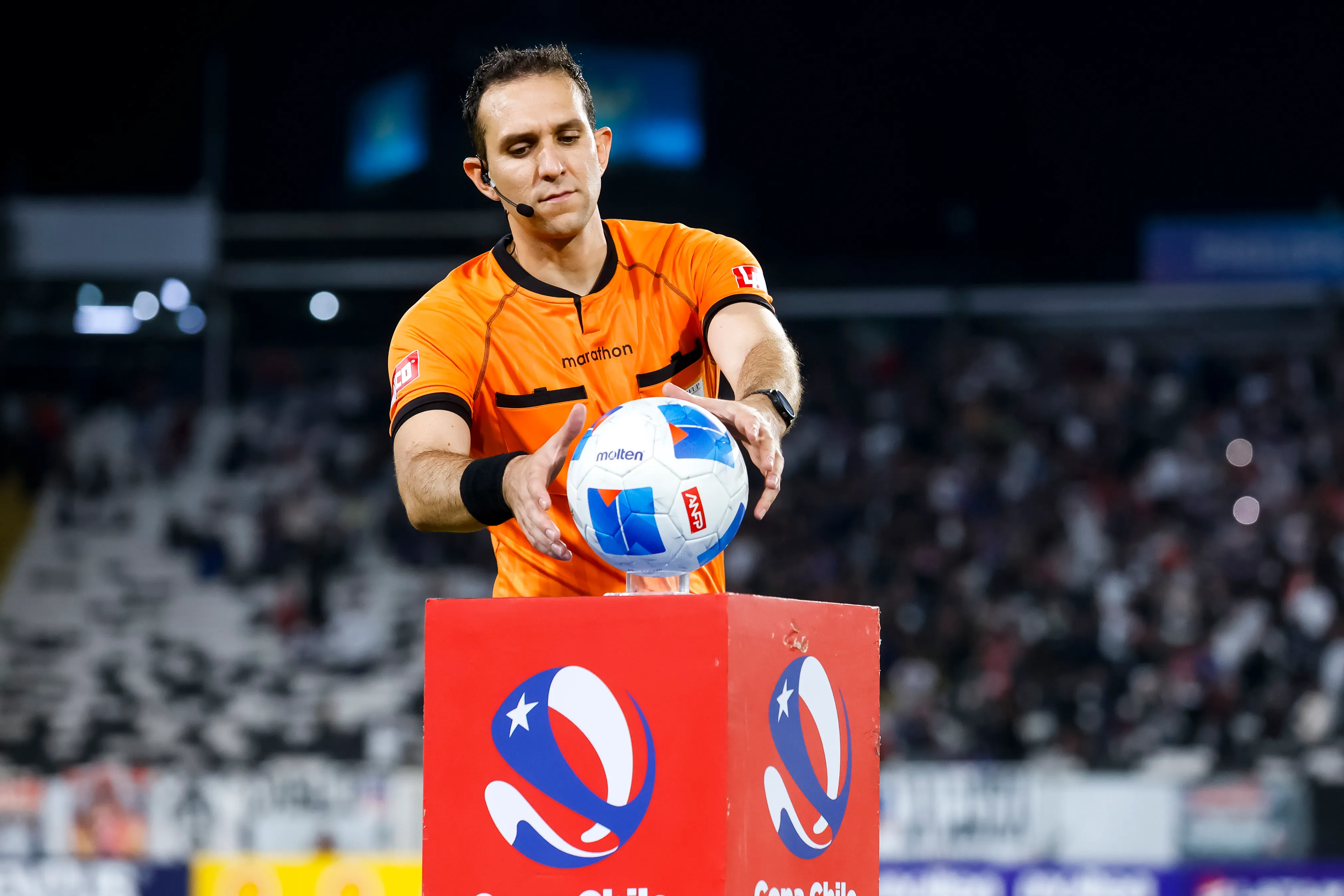 Nicolás Millas será el juez de Colo Colo vs Unión La Calera | Foto: Photosport