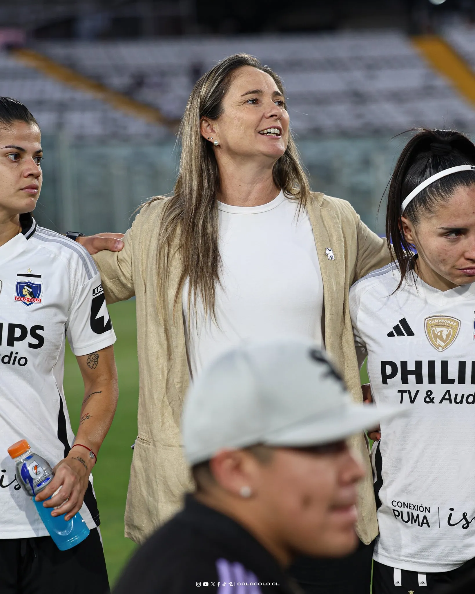 Tatiele Silveira analiza como mantiene motivadas a sus jugadoras de cara a una nueva final de la Liga Femenina. Foto: Colo Colo Femenino.