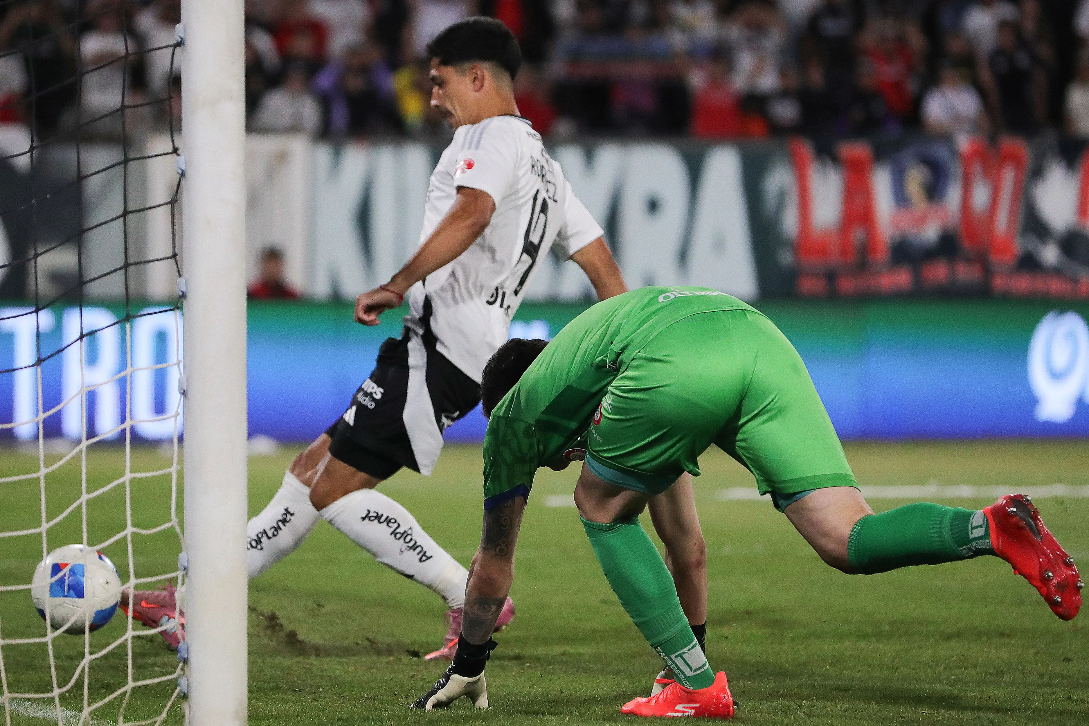 Salomón Rodríguez anotó solo 3 goles en 2025 con Colo Colo | Foto: Photosport