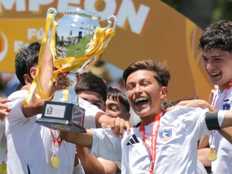 Con gol del hijo de Correa: Colo Colo grita campeón en la Sub 14