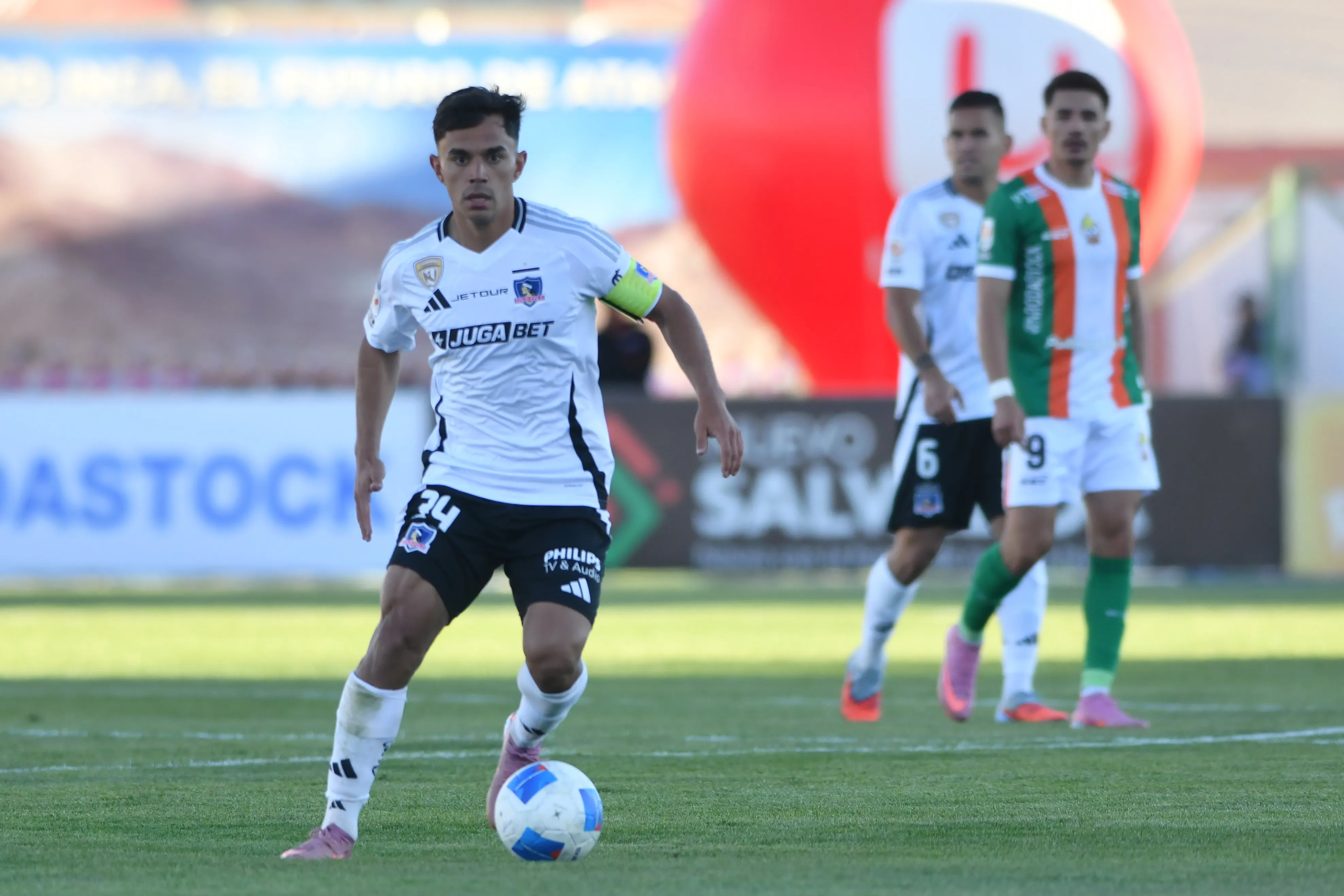 Vicente Pizarro entrenó con normalidad en Colo Colo. Imagen: Alejandro Pizarro/Photosport