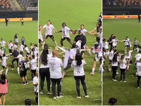 La bella celebración de Carlos Caszely del tetra de Colo Colo Femenino
