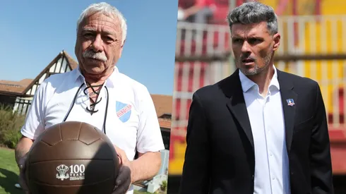 Caszely le habla a Ortiz antes de su partido más importante en Colo Colo.