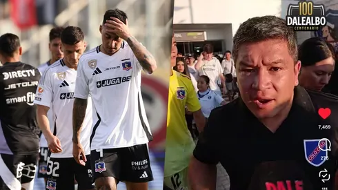 Hinchas de Colo Colo se fueron contra los jugadores.
