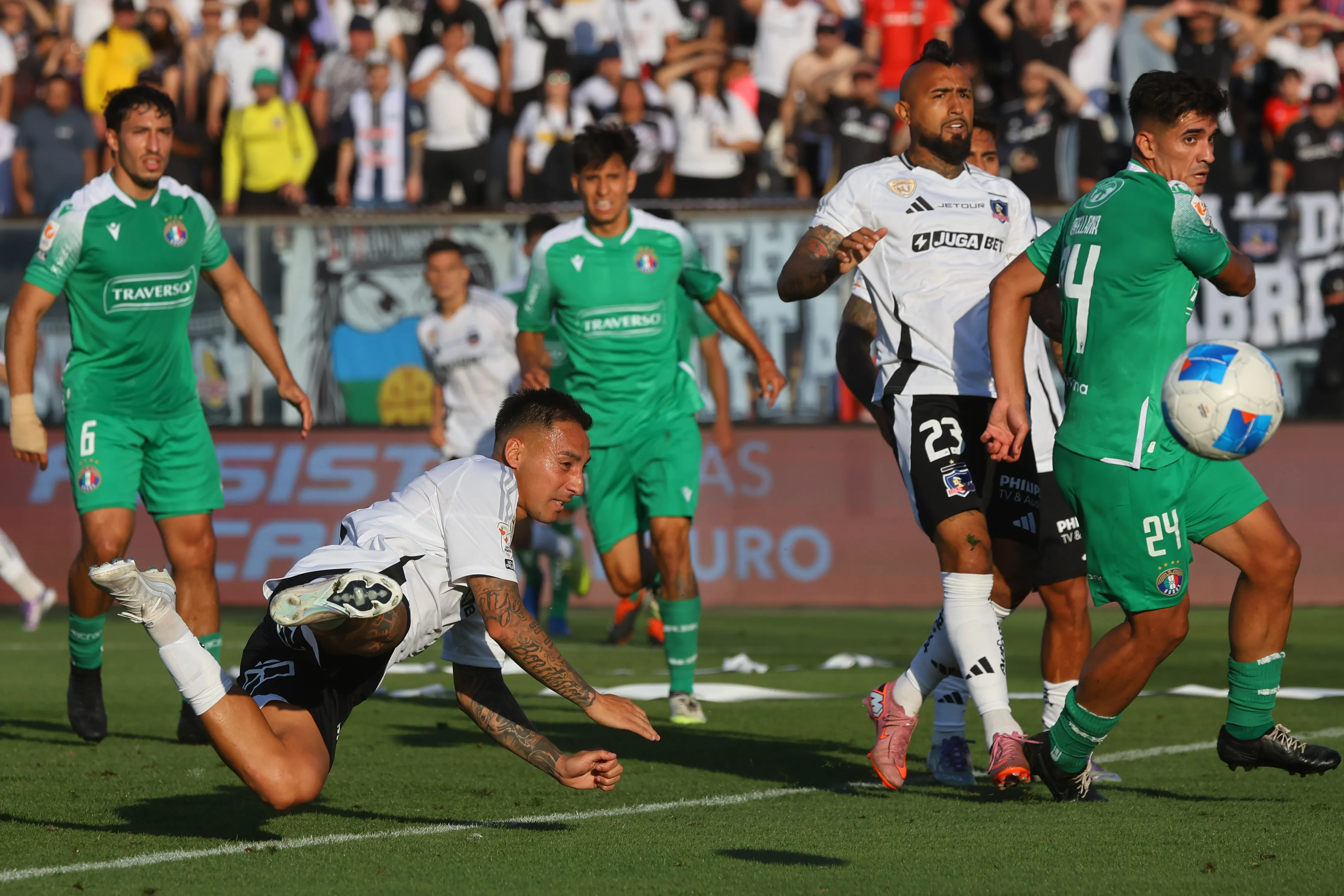 El Cacique cayó ante Audax Italiano y se despidió de la Copa Sudamericana.