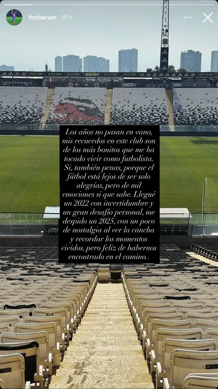 La despedida de Fernanda Ramírez. (Foto: captura)