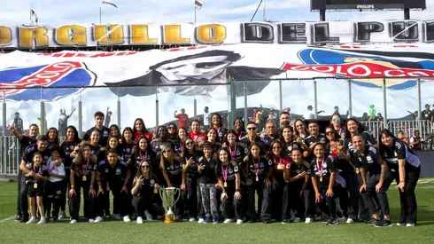 Colo Colo femenino continúa celebrando el tetracampeonato: esto hicieron.