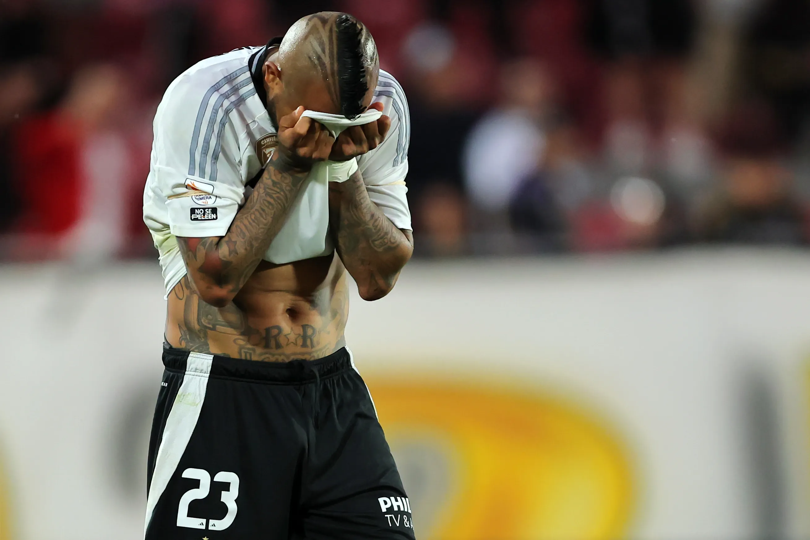 Vidal y sus compañeros, no tuvieron un buen 2025. Imagen: Javier Torres/Photosport