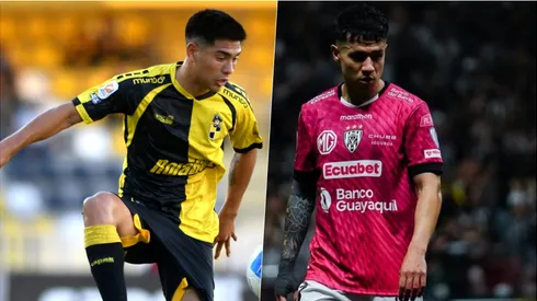 Francisco Salinas y Matías Fernández cerca de Colo Colo.