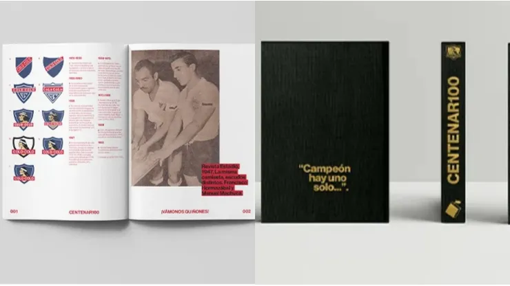 El Libro Centenario de Colo Colo es el regalo perfecto para Navidad.