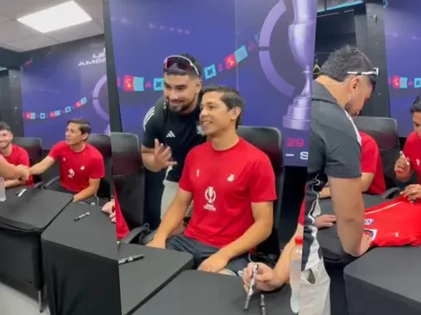 La gran emoción de un hincha al conocer a Matías Fernández