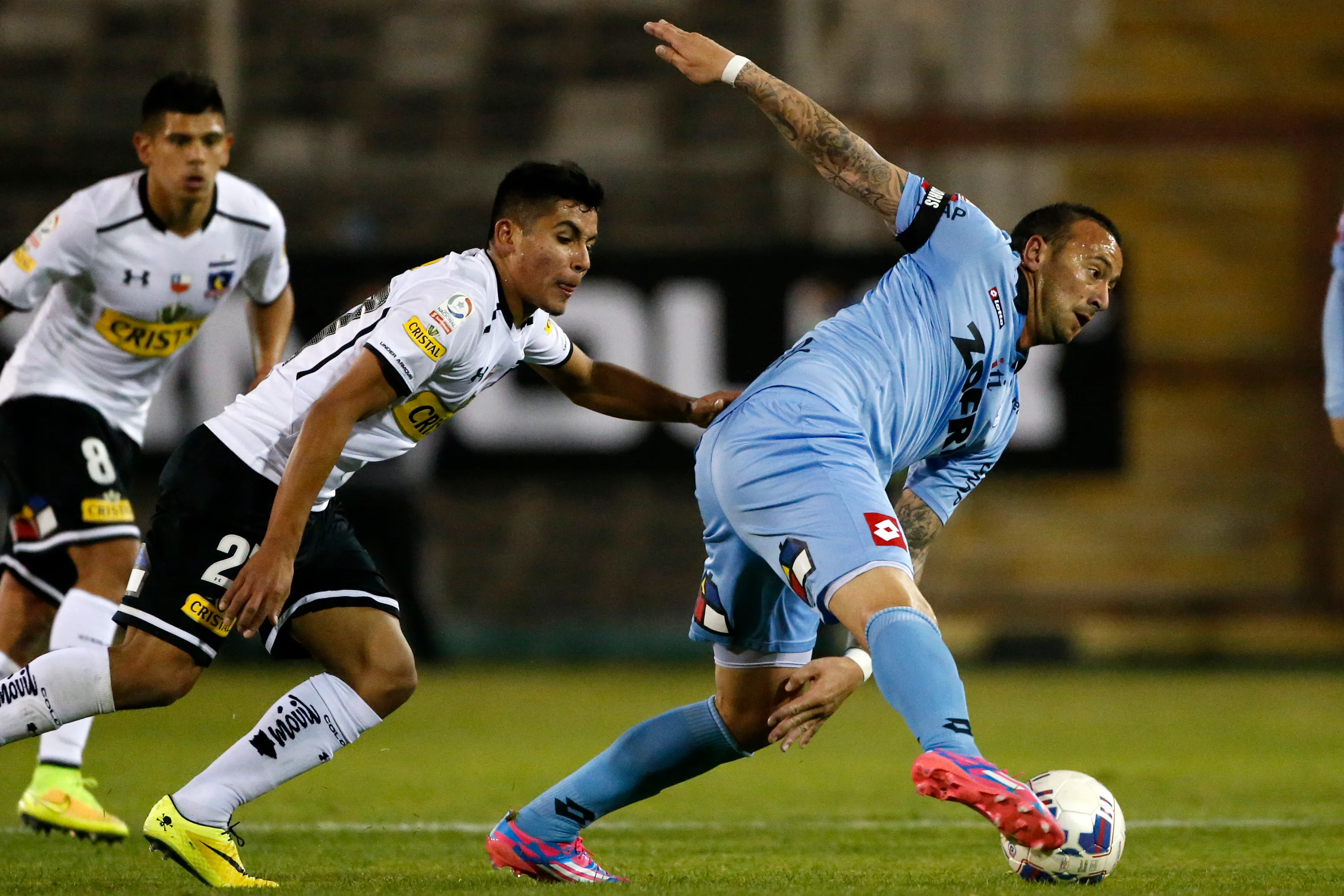 Luis Pavez en su paso por Colo Colo. (Foto: Photosport)