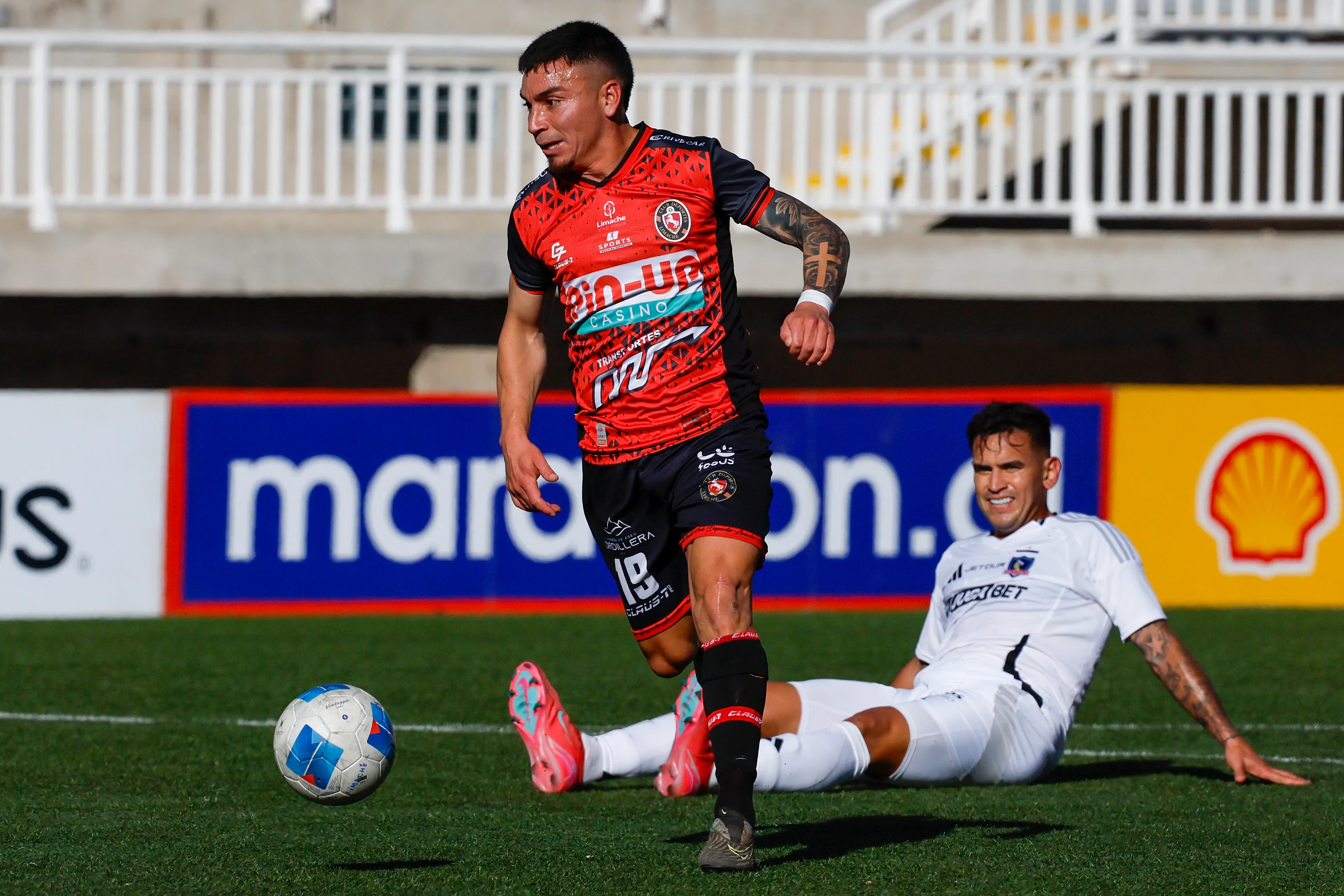 Castro se lució en 2025 como el goleador del año en nuestro país. Imagen: Andres Pina/Aton Chile