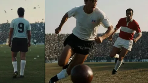 Gracias a la IA, y varias de sus herramientas, es posible recordar el primer gol de Carlos Caszely con la camiseta de Colo Colo.