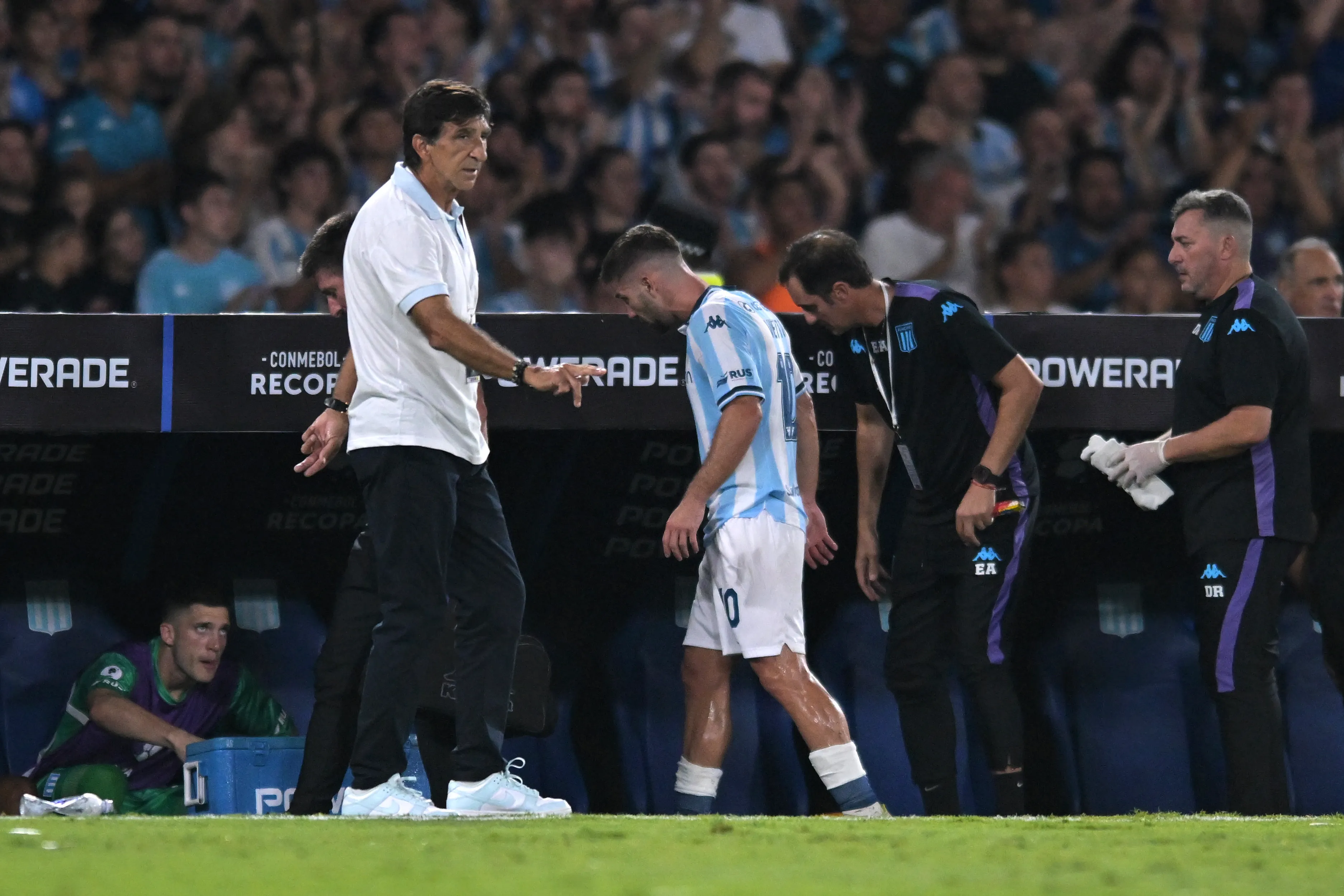 Luciano Vietto tuvo diversos problemas de lesión. Imagen: Marcelo Endelli/Getty Images