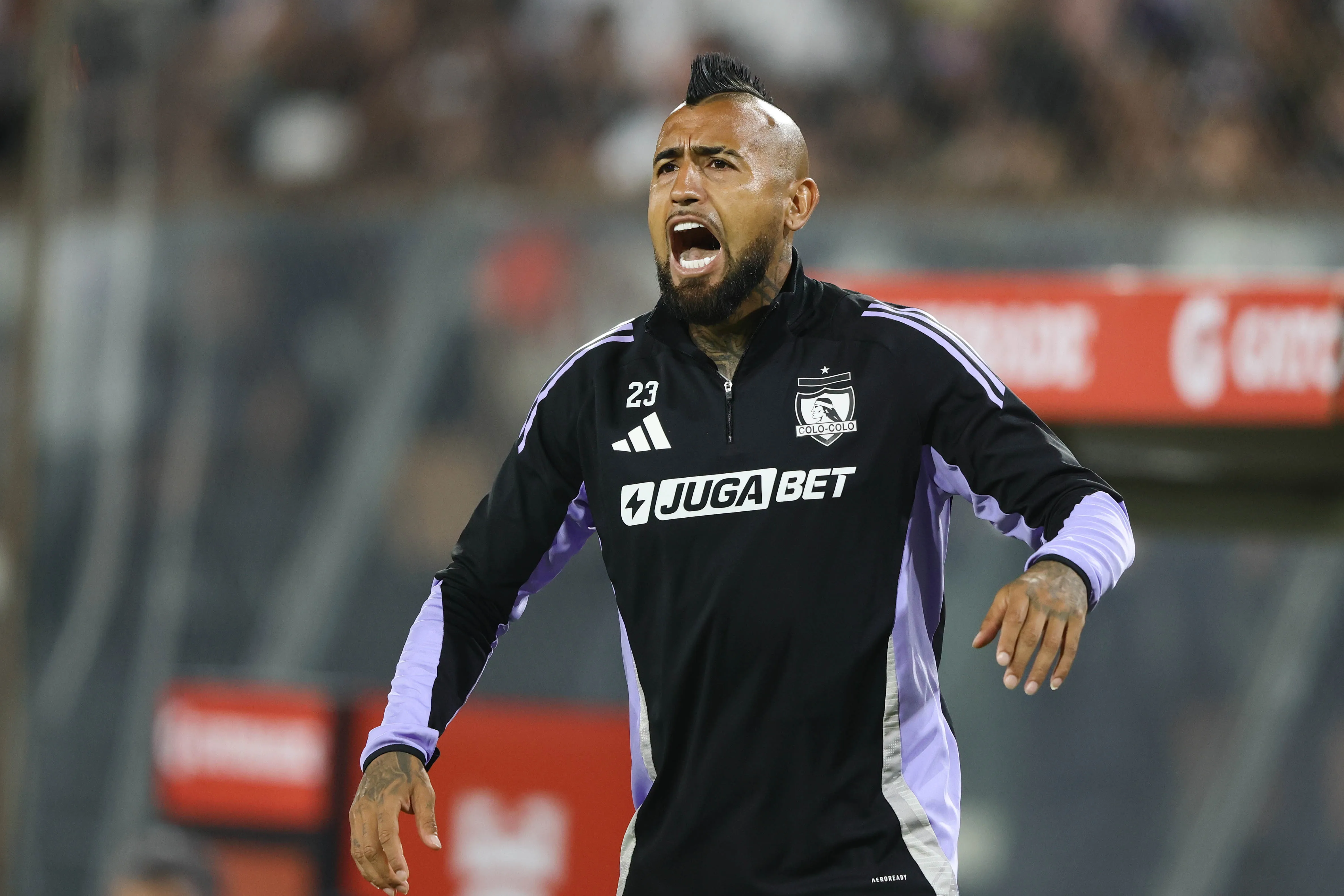 Arturo Vidal no gozaría del mismo rol protagónico, pero tendrá responsabilidades en Colo Colo.Imagen: Felipe Zanca/Photosport