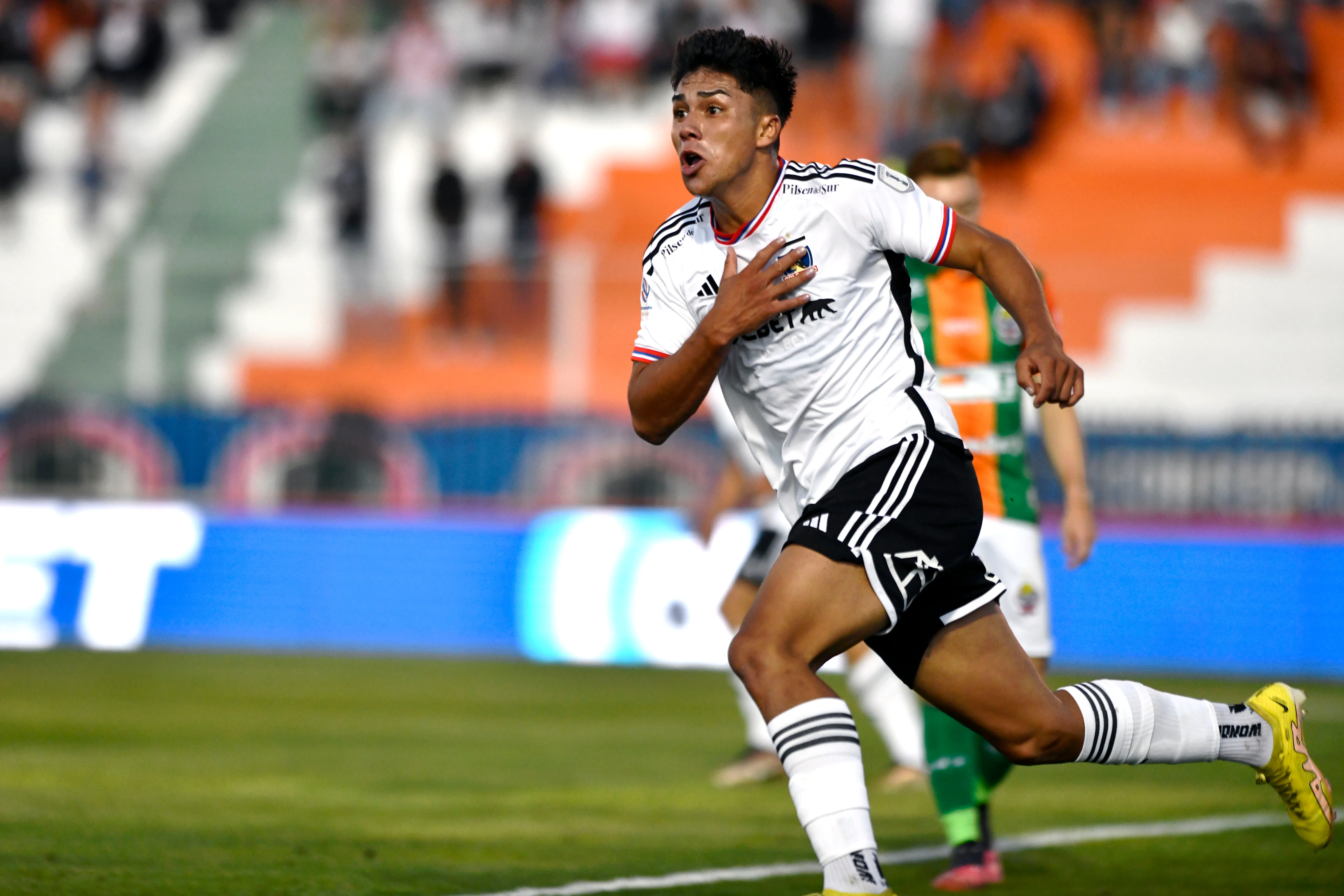 Damián Pizarro anotó en su primer partido con Colo Colo en 2023 | Foto: Photosport