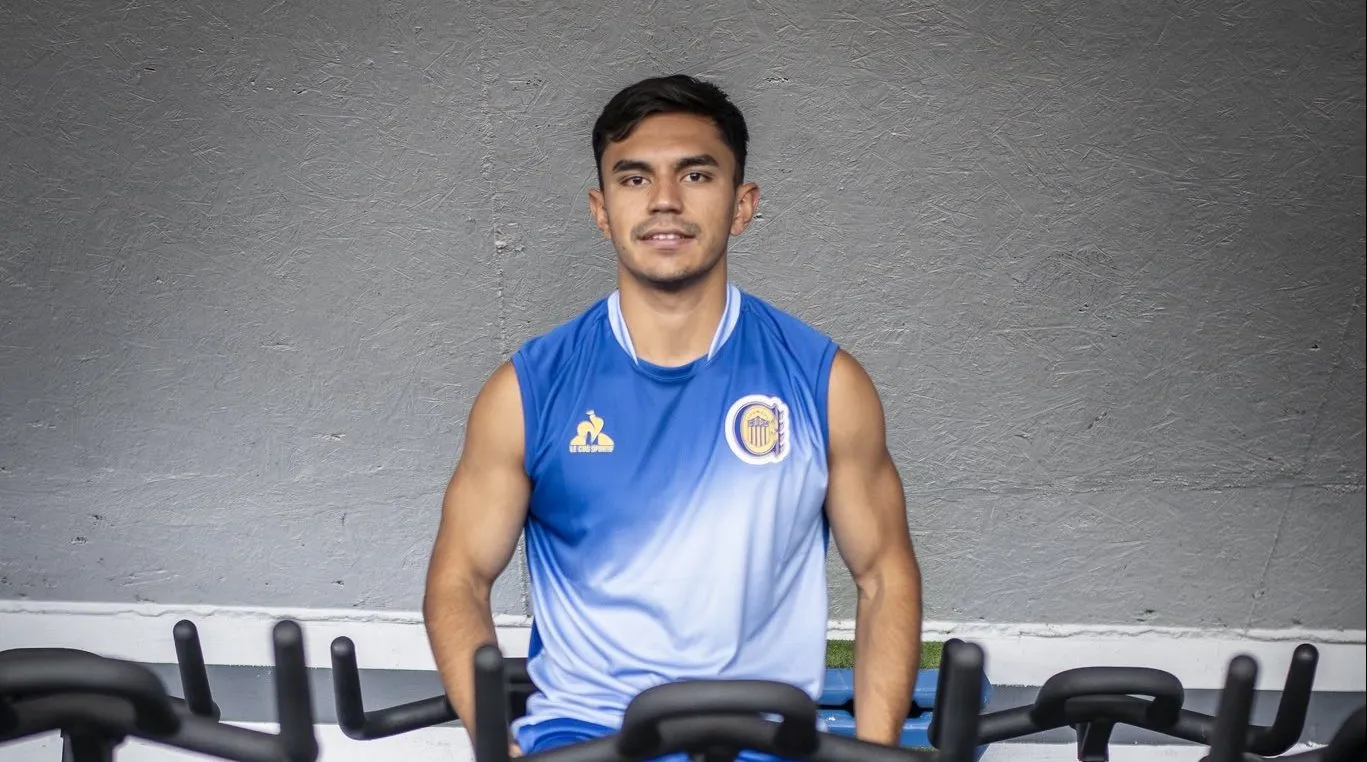 Primeras imagenes de Vicente Pizarro en Rosario Central