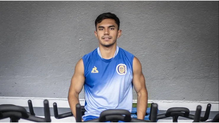 Primeras imagenes de Vicente Pizarro en Rosario Central