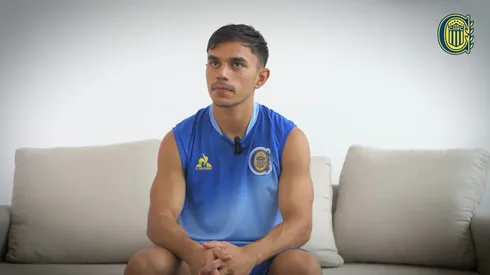 Las primeras palabras de Pizarro en su llegada a Rosario como refuerzo.