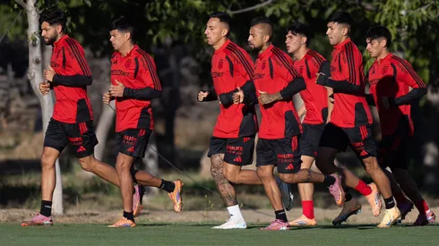 Colo Colo finalizó su pretemporada en Pirque.