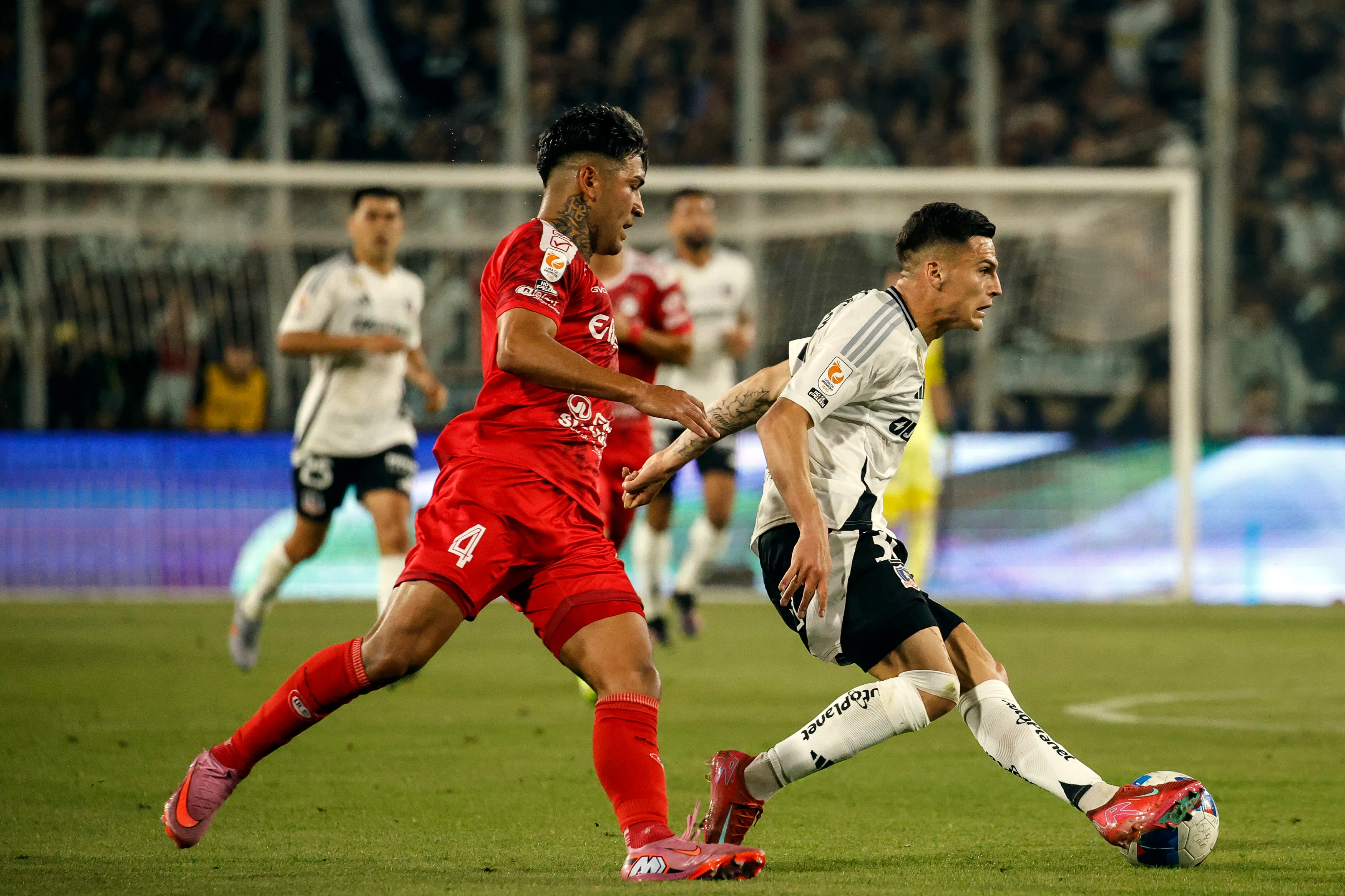 Diego Ulloa jugando ante Colo Colo por Unión La Calera.Imagen: Diego Martin/Photosport
