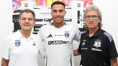 Colo Colo presentó a Javier Méndez.