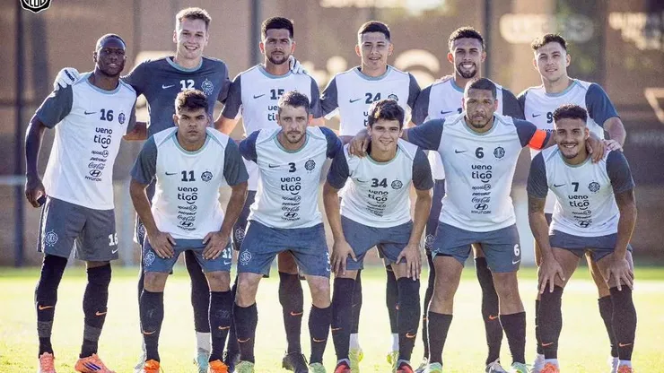 La probable formación de Olimpia para enfrentar a Colo Colo en la Serie Río de la Plata.