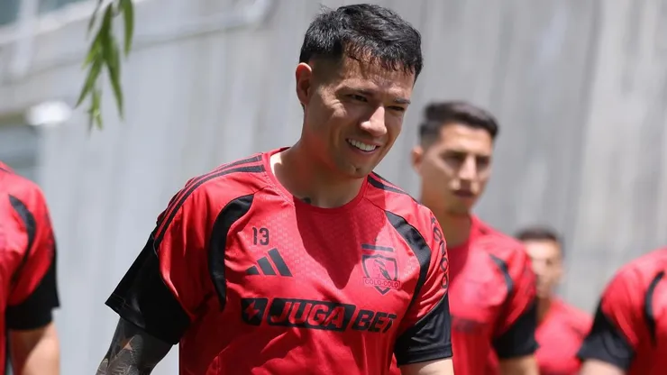 La formación de Colo Colo ante Olimpia.