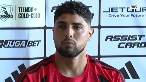 Maxi Romero fue presentado como refuerzo de Colo Colo.
