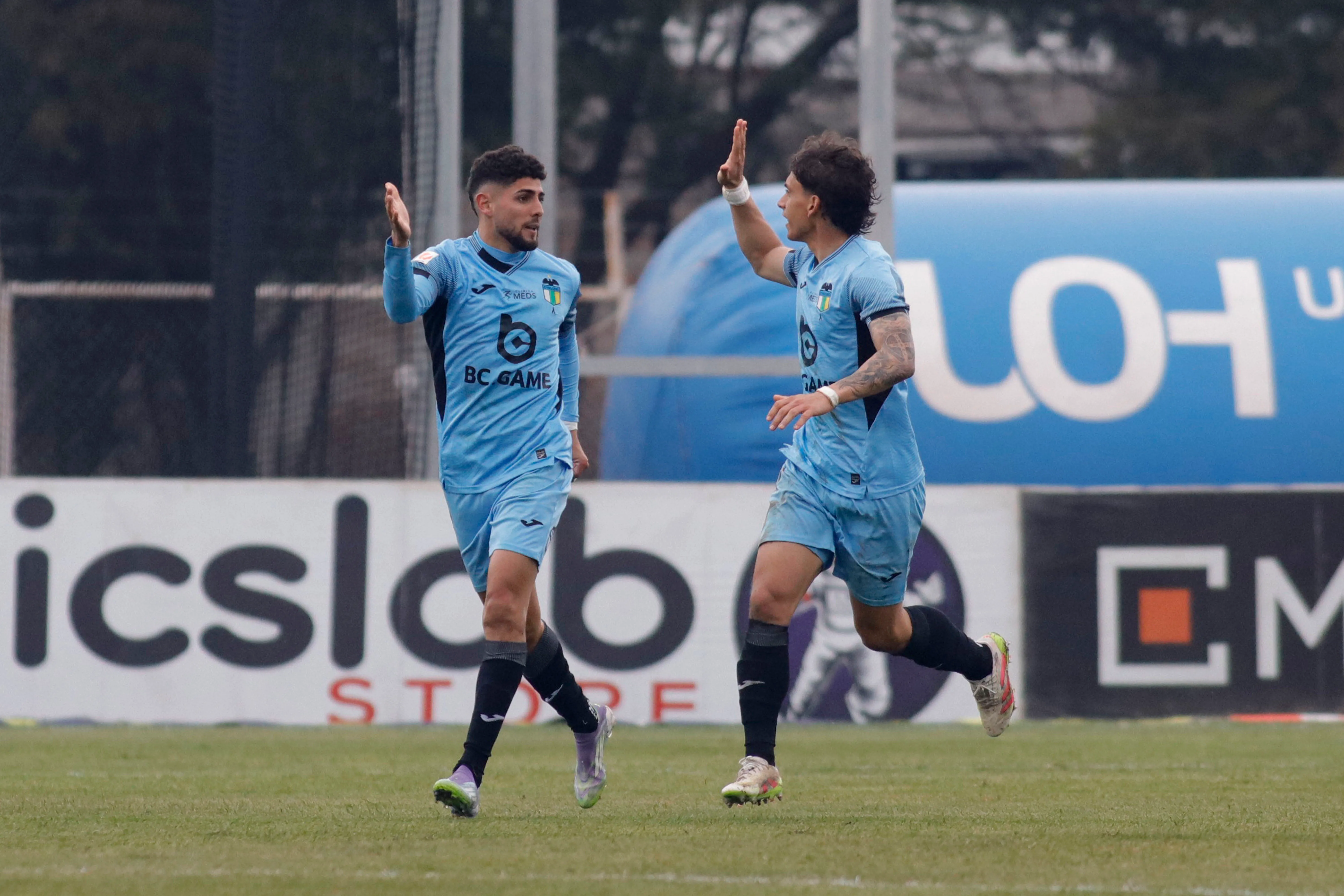 Romero se viste de Albo para la temporada 2026. Imagen: Jorge Loyola/Photosport